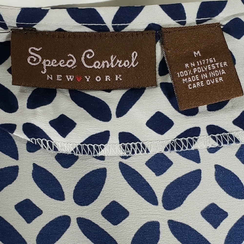 SPEED CONTROL PRINT DRESS - Picture 5 of 6